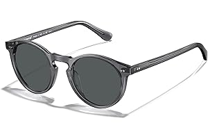 CARFIA Męskie okulary przeciwsłoneczne, z polaryzacją, w stylu vintage, ochrona UV400, do jazdy i podróży