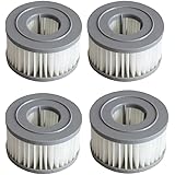 WuYan Aspirapolvere portatile 4pcs filtro HEPA per Xiaomi JIMMY JV85/JV85/H9 PRO