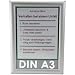 Produktbild Alu Klapprahmen DIN A3 Opti Frame®, Klapprahmen, Wechselrahmen, Klick Rahmen, Klapp Rahmen, Alu, 25mm, Flyer Rahmen, Bilder Rahmen