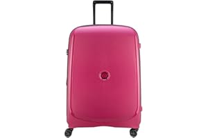 DELSEY PARIS - BELMONT PLUS -Bagaglio a mano grande rigida espandibile - 76 x 52 x 34 cm - 110 litri - XL - Lampone