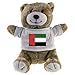 Produktbild Multifanshop Kuscheltier Bär Fahne Retro Vereinigte Arabische Emirate Beige