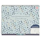  (EN FRANCÉS) Boxclever Press 2019/2020 Mon Organiseur de Maison. Calendario de pared académico familiar. Planificador mensual, columnas para 6 personas. Abarca desde septiembre 19 - diciembre 20.
