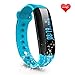 Price comparison product image Fitness Tracker Watch, LESHP Activity Tracker Heart Rate Monitor IP67 Waterproof Fitness Smartwatch Smart Bracelet Pedometer Wristband Tracker with OLED Touch Screen for Android iOS Phone