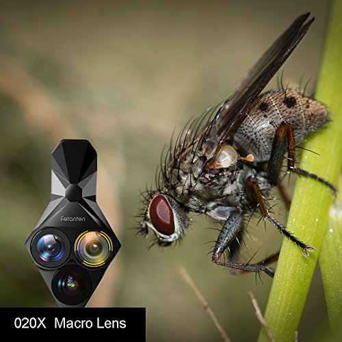 Fisheye-Lens-Fetanten-3-in-1-Clip-On-Mobile-Phone-Camera-Lens-kit-160x-035-Fisheye-Lens-110x065-Wide-Angle-Lens-20X-Macro-Lens-for-iPhone-Huawei-iPad-and-Most-Android-Smartphone