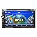 Produktbild Footprintse F6060B Universal Auto Fahrzeug 7 Zoll großen Touchscreen Display Dual Din DVD-Player Multimedia Player Auto Entertainment-Farbe: schwarz