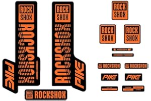 STAR SAM Rock Shox Pike 2018 Fork Bike Compatible Stickers 29''