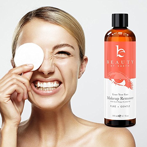 Make-Up Entferner, Organisch & Natürliche Inhaltsstoffe, Sanft, Frei von Öl, Zum Entfernen von Augen & Gesicht Make-Up, für Empfindliche, Trockene & zu Akne Neigender Haut, Am Besten mit Pads, Wischtücher oder Gesichtstücher, Hergestellt in den USA - 2
