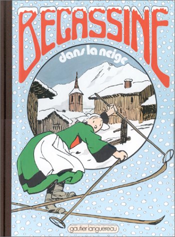 Bécassine dans la neige