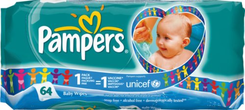 Pampers Baby Wipes 64 Wipes