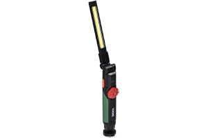 MIRATIC Ficklampa Led Arbetslampa USB Uppladdningsbar LED COB 5W 600lm 1500mAh Inspektionslampa med Magnetisk Bas Fällbar Ver