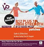 Viepatch Vitamin B12 Plus 10 High Strength Patches 5000mcg - 6 week supply