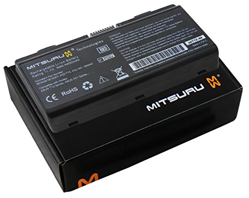 4400mAh Notebook Laptop Ersatz Akku Batterie für Asus A32-T12 A32-X51 T12 T12C T12Er T12Fg T12Mg T12Rg T12Ug X51 X51C X51L X51RL X58C X58L series ersetzt 70-NQK1B2000Z 90-NQK1B1000Y 90R-NQL1B1000Y