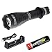Produktbild Armytek Predator v3 HI - High Intensity - 540 m weit reichende LED Taschenlampe mit 1100 Lumen - Set mit Li-Ion 3400 mAh Akku und 1,0 A USB-Ladegerät