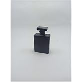 ANADOLU PARF&Uuml;M | Boş Doldurulabilir Cam Parf&uuml;m/Kolonya Şişesi, Mat Siyah Renk 100ml