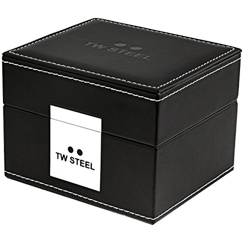 TW STEEL MEN'S CEO TECH 48MM RUBBER BAND STEEL CASE AUTOMATIC WATCH CE4016