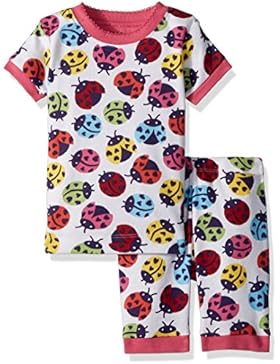 Hatley Mädchen Zweiteiliger Schlafanzug Organic Cotton Short Sleeve Printed Pyjama Sets
