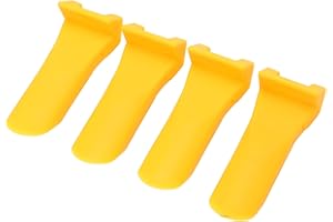 HEADERBS Reifenmontiereinsätze Backenschutz, 4 STÜCKE Klemmabdeckung Schutzhüllen Kunststoff Felgenschutz Ersatz für MTS Reifenmontiermaschine