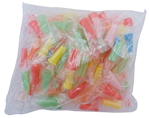 100 Stk. Hygiene Mundstücke bunt (außen) - Shisha Tabak
