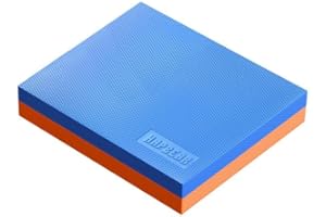 HAPBEAR Balance Pad, 40×33×6cm, Premium Non-Slip Foam Balance Pad for Fitness and Stability Training, Yoga, Physical Therapy, Knee ＆ Ankle Exercise