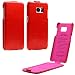 Produktbild Urcover Samsung Galaxy S7 Edge Handyhülle von original Fashion Flip Edition Galaxy S7 Edge Schutzhülle Case Cover Etui Rot