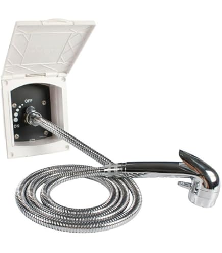 HOMSFOU Absperrventil Für Wohnmobil-Duschen - Wassersparend & Einfach