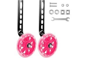 JIAHUADE Universal Training Wheels，Stabilisers for childs bike，Bicycle Stabilisers，Auxiliary Wheel Bicycle，Kids Bike Stabilizers，Stabilisers for bikes，Wheel Stabiliser，Cycling Training Wheels