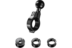 IHYTOON Support à rotule de 1" compatible Ram Mount - Accessoire de moto et vélo - Profil en aluminium (R3-1)