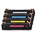 Price comparison product image Smartoe Compatible Toner Cartridge Replacement for HP 203X CF540X for use with HP Colour Laserjet Pro MFP M281fdw M281fdn M280nw, HP Colour Laserjet Pro M254dw M254nw - (Black, Cyan, Magenta, Yellow)