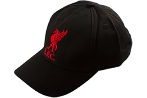 LIVERPOOL F.C. Liverpool FC Official Football Cap (Black Liverbird)