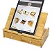 Produktbild Tischorganizer Schreibtisch Box mit Schubladen, Multi-Winkel Ständer Halter für Tablets, E-Reader und Smartphones aus Bambus