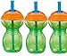 Munchkin Baby 3 Pack Straw Cup Spill Proof Green 10OZ 12 months +
