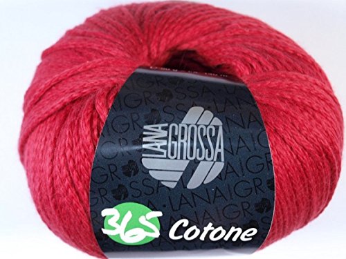 Lana Grossa 365 Cotone freie Farbwahl (13 - Rot)