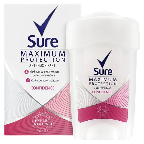 Sure Women Maximum Protection Confidence Cream Anti-Perspirant Deodorant 45ml