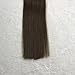 Full Shine 22" 40g 50Strands Per Package Chocolate Brown Hair Extensions Colour #4 Keratin Extensions Hair Nano Beads Stick Tip Human Hair Extensions 0.8 g per Strand