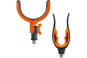 TJR Tackle Coarse Fishing Rod rest heads with adjustable head and gripper rear