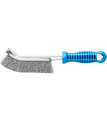 PFERD 43660001 Brosse à Main Courbe HBG 1 Rang Fil D'acier- 0.30