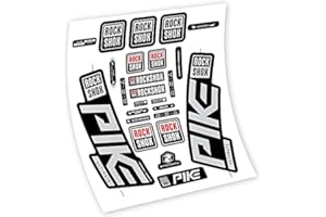 VINILOSBICI Rock Shox Pike Ultimate 2020 Adesivi in vinile Adesivo Forcella