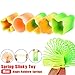 Price comparison product image 1PCS Mini Magic Rainbow Springs Circles Slinky Kill Time Rainbow Spring Slinky Toy Gift Stress Reliever (Colour Random) (Random, 1.34inch)