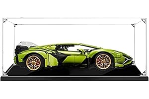 CIJINAY Scatola Espositiva Acrilico per 42115 Modelli da Costruzione, Acrylic Display Case Box, Teca Vetro Trasparente, Vetrina Protezione Anti-Polvere, Vitrine Collezionismo, 62 x 30 x 20cm (2mm)