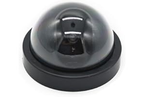 Q4 Dummy CCTV Camera; Fake Cameras CCTV Camera With Red Flashing Light. Dummy Surveillance Security Camera. Indoor / Outdoor.