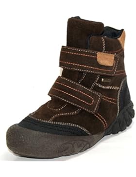 Bartek Sympa Tex 77733 Mädchen Jungen Stiefel Schwarz-Braun