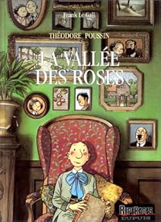 jaquette livre Théodore Poussin, tome 7 : La Vallée des roses