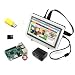 Produktbild @WENDi Raspberry Pi 3 Model B Kit (Package F), 7inch HDMI LCD (C),Bicolor Case, 16GB Micro SD Card, etc.