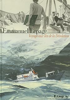 jaquette livre Voyage aux îles de la Désolation