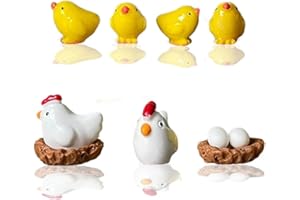 PRAOFRT 7 Stück Schuhanhänger Schuh Charms,Niedliche 3D-Hühner-Krokodil-Dekoration,Charm für Kinder, Shoe Charm, Clog-Dekor für Mädchen Frauen Kinder.