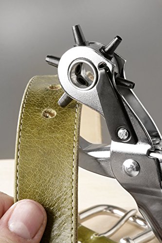 Kraftixx Multifunktionszange Multifix 929690 (3 Funktionen in 1 Zange, Revolverlochzange, Druckknopfzange und Ösenzange, mit Druckknöpfen und Ösen) - 3