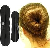 sourcingmap Women Long Twister Making Tool Sponge Hair Clip 2 Pcs
