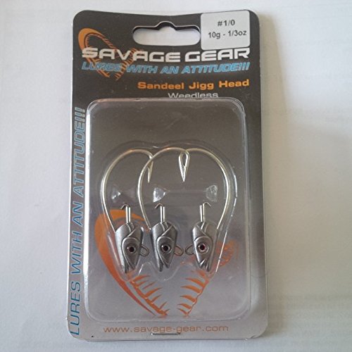 savage gear sandeel jig head