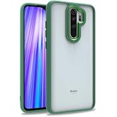 Zore Xioami ile uyumlu Redmi Note 8 Pro Kılıf Flora Kapak Yeşil