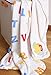 Suncrest Jolly Jamboree Soft Pram and Nursery Baby Blanket (100 x 75cm)